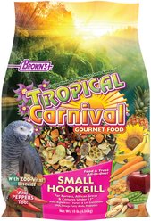 Brown's Tropical Carnival Gourmet Small Hookbill Food, 10-lb bag