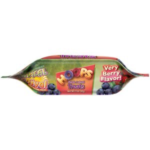 Brown's Tropical Carnival Hoops Strawberry Flavor Small Animal Treats, 3-oz bag