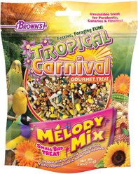 Brown's Tropical Carnival Melody Mix Small Bird Treat, 5-oz bag