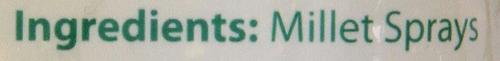 Show full view: Brown's Tropical Carnival Mini Spray Millet Bird Food, 4-oz bag slide 3 of 5