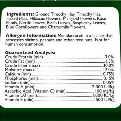 Show full view: Brown's Tropical Carnival Natural Behaviors Grain-Free Daily Diet Rabbit Food, 4-lb bag slide 5 of 8