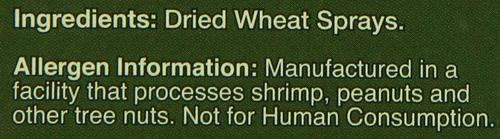 Show full view: Brown's Tropical Carnival Natural Wheat Sprays Small Animal Treats, 1.5-oz bag slide 2 of 5