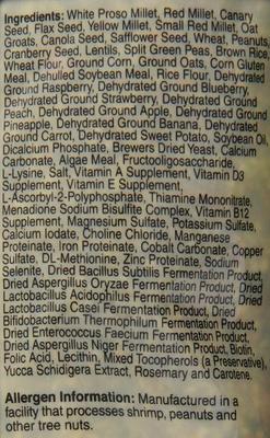 Show full view: Brown's Tropical Carnival with ZOO-Vital Biscuits Parakeet Food, 2-lb bag slide 3 of 5