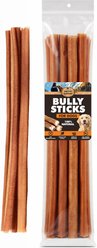 Brutus & Barnaby 12-Inch Single Ingredient High Protein & Rawhide-Free Bully Sticks Dog Chews, 4 count