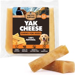 Brutus & Barnaby 3.5-in Gold Himalayan Yak Cheese Natural Dog Chew Treats, 3 count slide 1 of 9