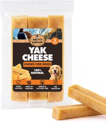 Brutus & Barnaby Long Lasting 5-in Gold Himalayan Yak Cheese Natural Dog Chew Treats, 3 count