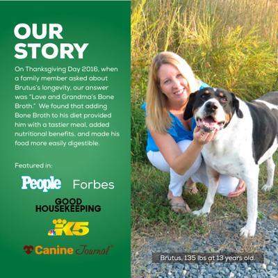 Show full view: Brutus Broth Brothcicles Turkey Bone Broth Flavor with Superfoods for Hydration Dog Wet Food Topper, 2-oz pouch, case of 6 slide 9 of 11