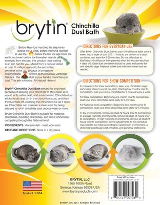 Show full view: Brytin All-Natural Chinchilla Dust Bath, 2.5-lb bag slide 3 of 5