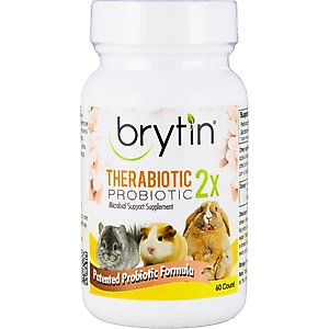 Brytin TheraBiotic 2X Probiotic Microbial Support Supplement, 60 count