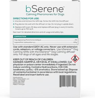 Show full view: bSerene Dog Calming Pheromone Diffuser Kit slide 3 of 9