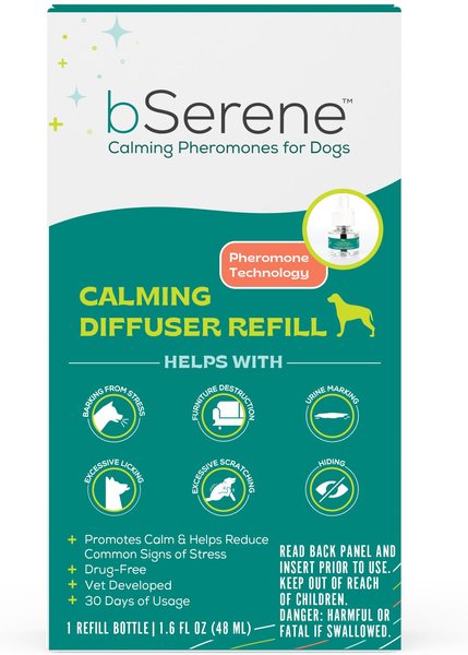 bSerene Dog Calming Pheromone Diffuser Refill
