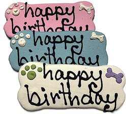 Bubba Rose Biscuit Co. Assorted Birthday Dog Treats, 12 count