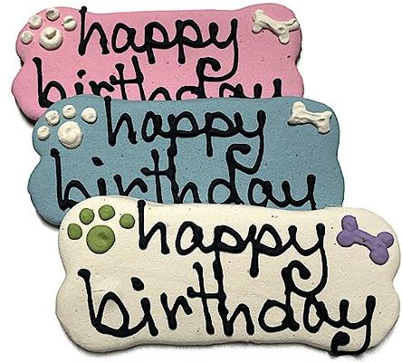Show full view: Bubba Rose Biscuit Co. Assorted Birthday Dog Treats, 12 count slide 1 of 6