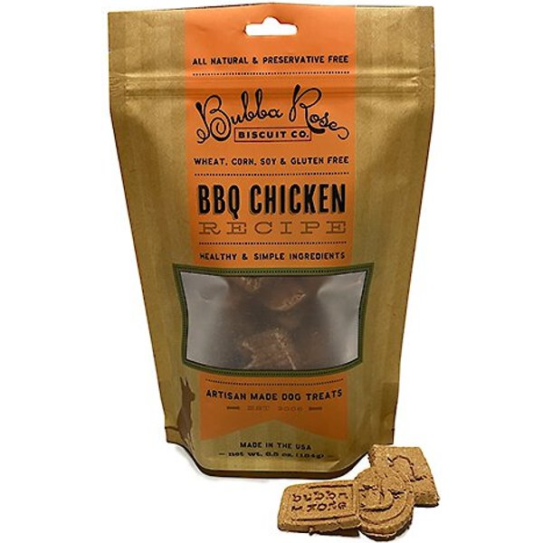 Bubba Rose Biscuit Co. Cheesesteak Dog Treats, 6.5-oz bag