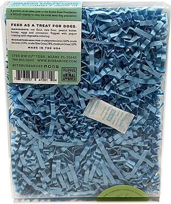 Show full view: Bubba Rose Biscuit Co. Natural Peanut Butter Flavored Birthday Boy Dog Crunchy Dog Treats, 4 count slide 3 of 5