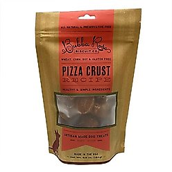 Bubba Rose Biscuit Co. Pizza Crust Dog Treats, 6.5-oz bag slide 2 of 3