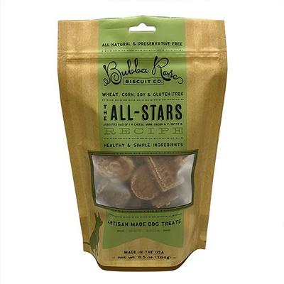 Show full view: Bubba Rose Biscuit Co. The All-Stars Dog Treats, 6.5-oz bag slide 3 of 4