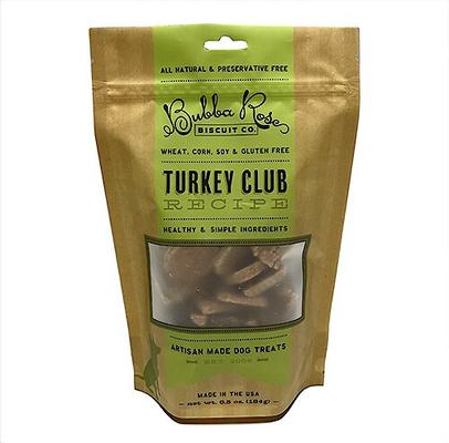 Show full view: Bubba Rose Biscuit Co. Turkey Club Dog Treats, 6.5-oz bag slide 3 of 4