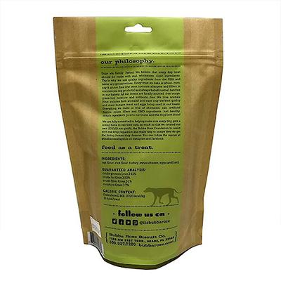 Show full view: Bubba Rose Biscuit Co. Turkey Club Dog Treats, 6.5-oz bag slide 4 of 4