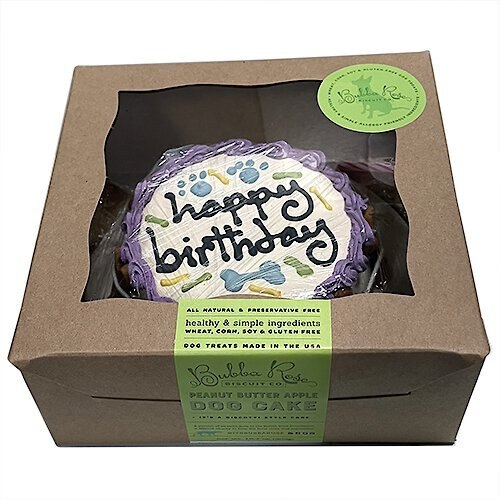 Bubba Rose Biscuit Co. Unisex Birthday Cake Dog Treat