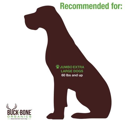 Show full view: Buck Bone Organics Jumbo Split Elk Antler Dog Treats slide 5 of 7