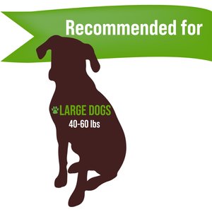 Buck Bone Organics Split Elk Antler Dog Treats, 2 count bag, Large