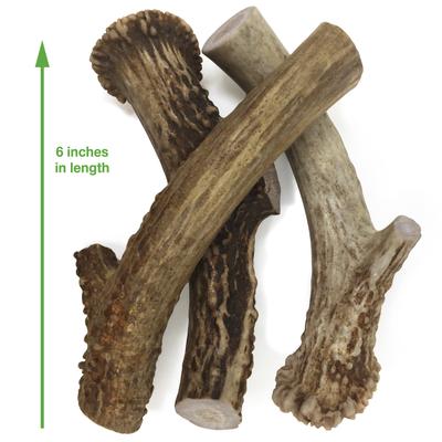 Show full view: Buck Bone Organics Whole Deer Antlers Dog Chews, 1-lb bag slide 5 of 10