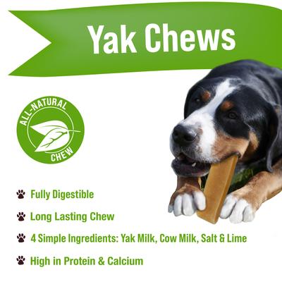 Show full view: Buck Bone Organics X-Large Yak Cheese Dog Treats, 1 count slide 3 of 7