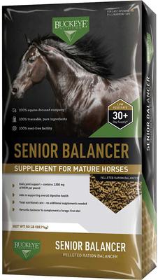 Show full view: Buckeye Nutrition Gro 'N Win Pelleted Feed + Senior Balancer Joint Support Senior Horse Feed slide 5 of 7