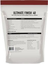 Buckeye Nutrition Ultimate Finish 40 Weight Gain Pellets Horse Supplement, 20-lb soft pack slide 2 of 4