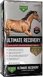 Buckeye Nutrition Ultimate Recovery Extruded Performance Pellets Supplement + All-Natural Carrot Horse Treats slide 2 of 7