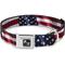 Show in main carousel: Buckle-Down American Flag Dog Collar, Small slide 1 of 10