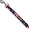 Show in main carousel: Buckle-Down American Flag Vivid Dog Leash slide 2 of 4