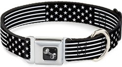 Buckle-Down Americana Stars & Stripes Dog Collar, Large