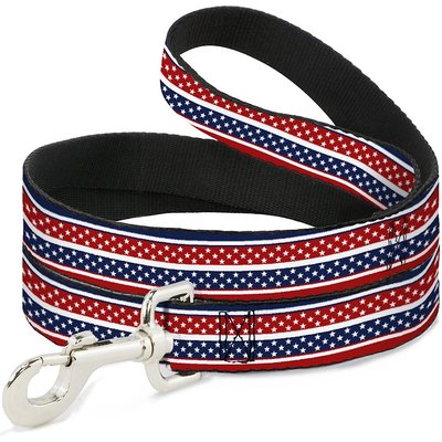 Buckle-Down Buckle-Down Americana Stripe Dog Leash