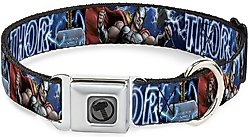 Buckle-Down Avengers Thor Hammer Dog Collar, Small