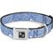 Show in main carousel: Buckle-Down Bandana Skulls Dog Collar, Blue, Small slide 1 of 9