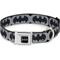 Show in main carousel: Buckle-Down Bat Signal-5 Polyester Dog Collar, Medium Wide: 16 to 23-in neck, 1.5-in wide slide 1 of 10