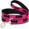 Show in main carousel: Buckle-Down Bat Signal Polyester Standard Dog Leash, Small: 4-ft long, 1-in wide slide 1 of 5