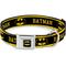 Show in main carousel: Buckle-Down Batman Logo Polyester Dog Collar, Large Wide: 18 to 32-in neck, 1.5-in wide slide 1 of 10