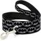 Show in main carousel: Buckle-Down Batman Shield Dog Leash, Black/Silver slide 1 of 4