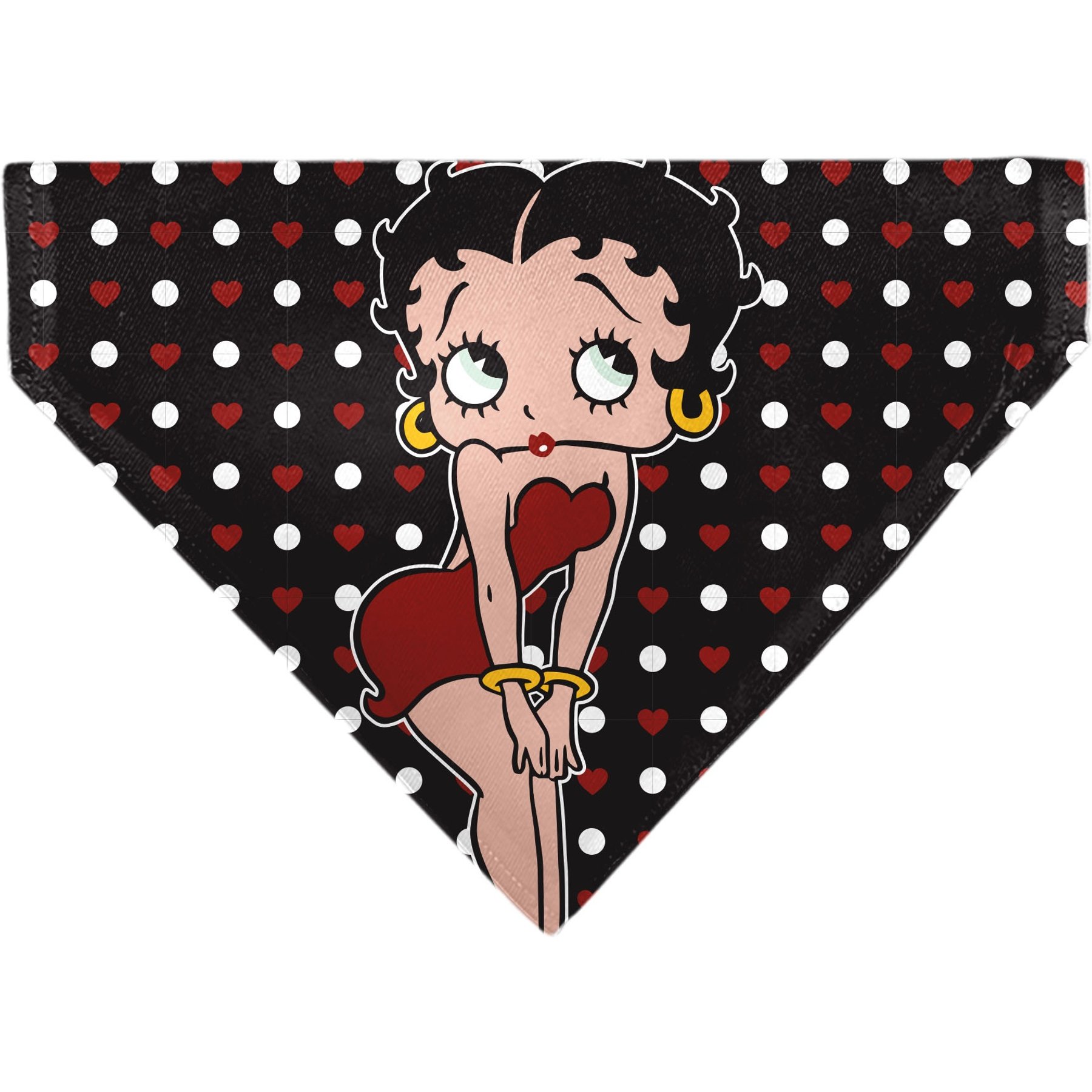 Amazon.com: Trevco Betty Boop Paisley & Polka Dots Bandana