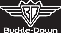 Buckle-Down Black Dog Collar, Wide-Medium slide 2 of 8