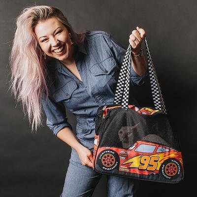 Show full view: Buckle-Down Cars Lightning McQueen Dog & Cat Carrier slide 9 of 10