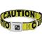 Show in main carousel: Buckle-Down CAUTION Dog Collar, Wide-Large slide 1 of 10
