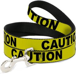 Buckle-Down CAUTION Dog Leash