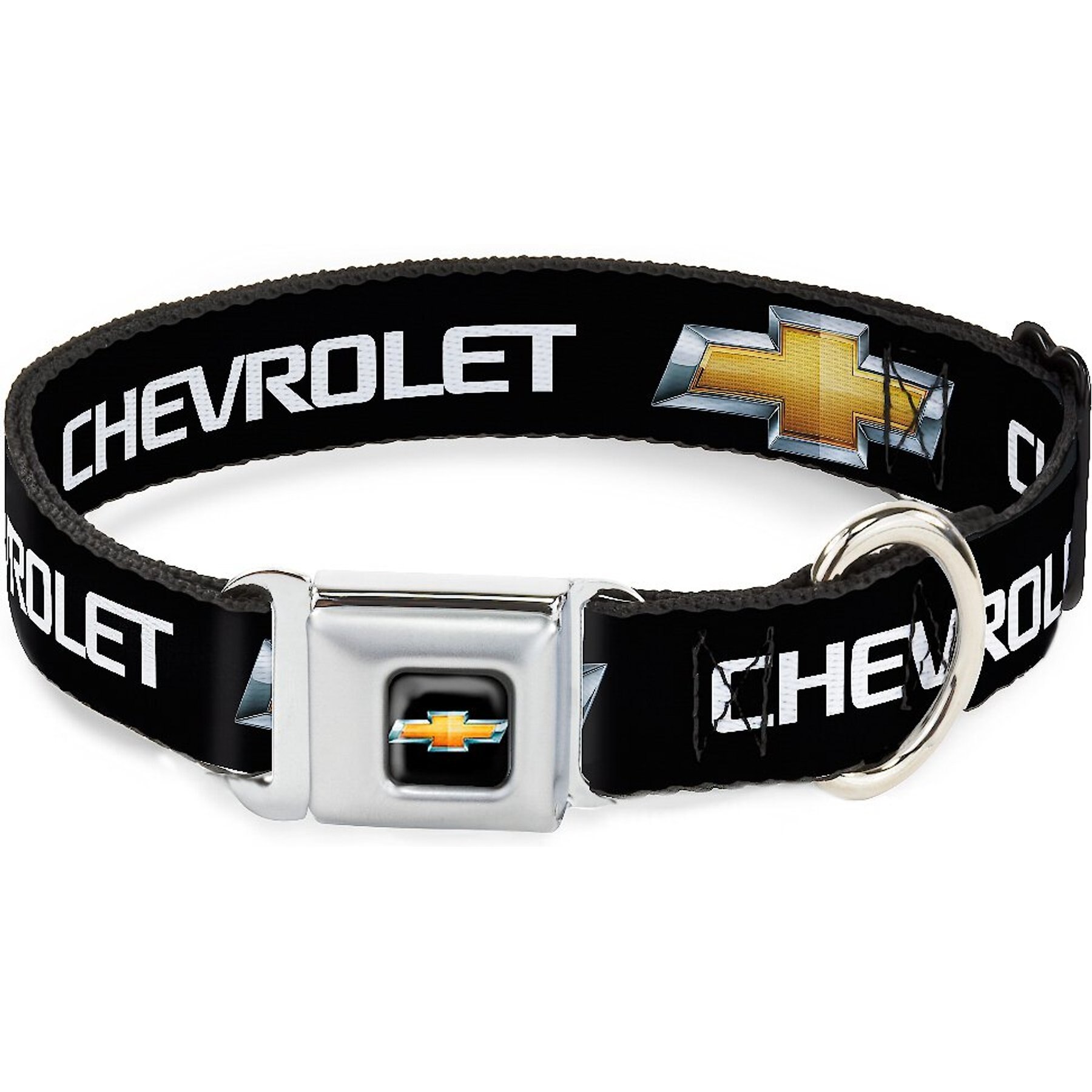 Buckle-Down Chevy Bowtie Dog Collar, Medium