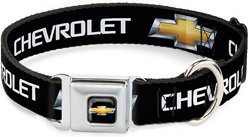 Buckle-Down Chevy Bowtie Dog Collar, Wide-Large