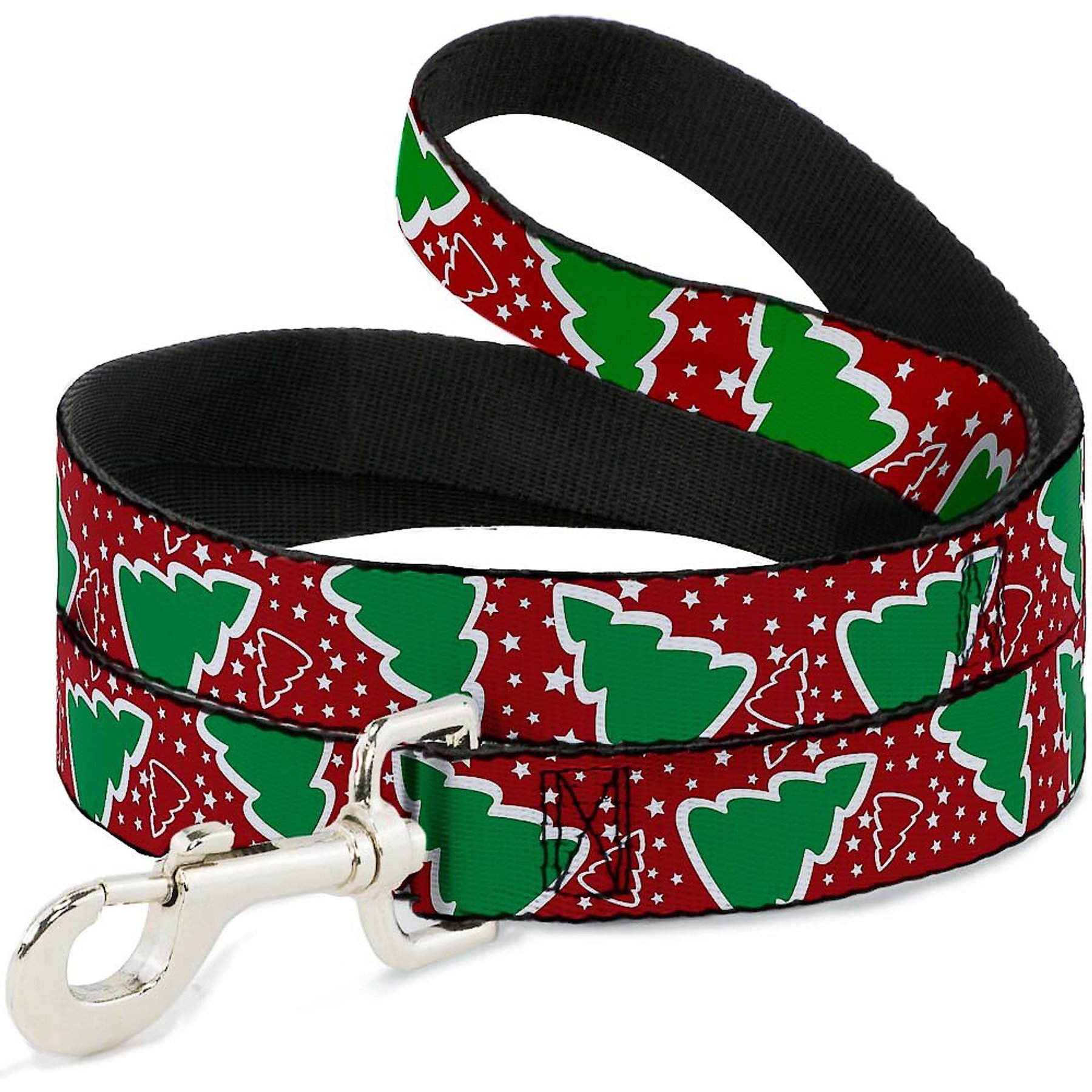 Buckle-Down Christmas Trees Dog Leash