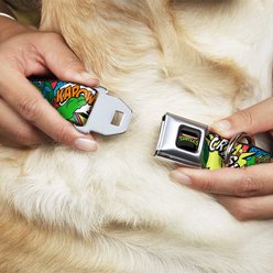 Buckle-Down Classic Teenage Mutant Ninja Turtles Polyester Dog Collar, Small: 9 to 15-in neck, 1-in wide slide 2 of 9